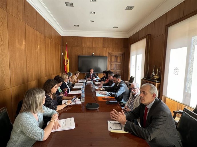 Celebración de la Junta de Gobierno Local del Ayuntamiento de León.