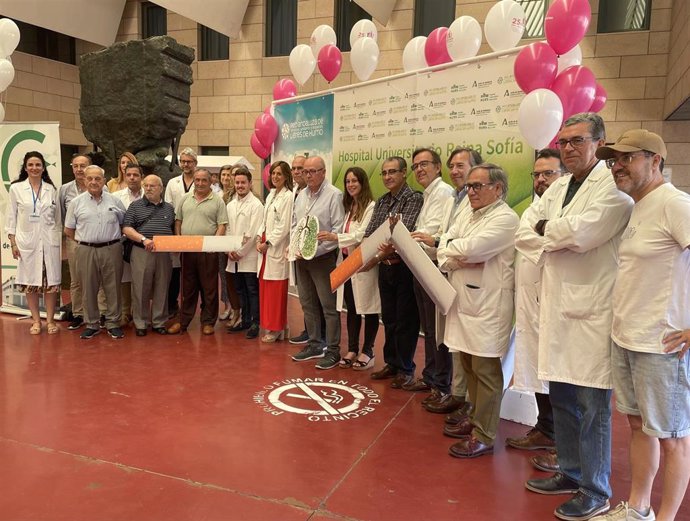 El Hospital Reina Sofía celebra actividades preventivas en el Día Mundial Sin Tabaco.