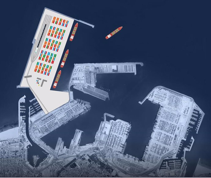 Proyecto de la terminal de contenedores de la ampliación norte de València