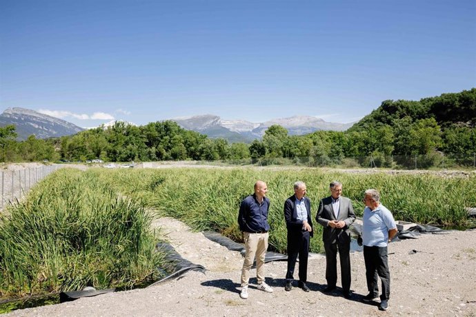 Visita a la depuradora de Laspuña.
