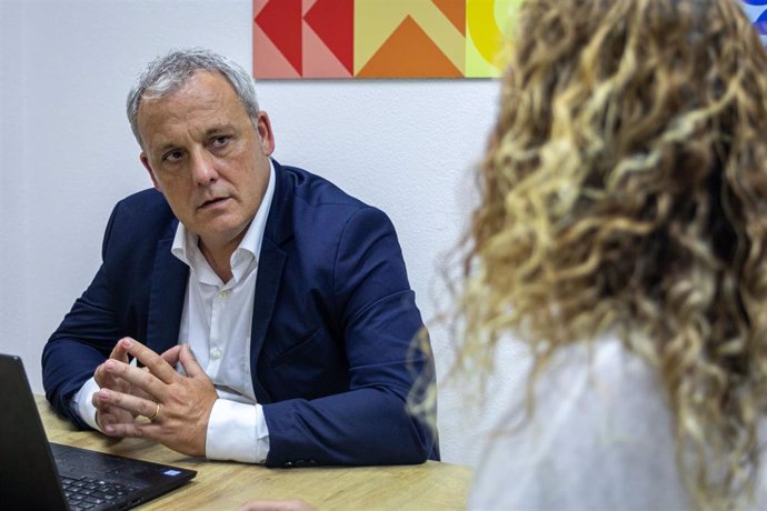 Archivo - El portavoz de MÉS per Mallorca en el Consell, Jaume Alzamora.