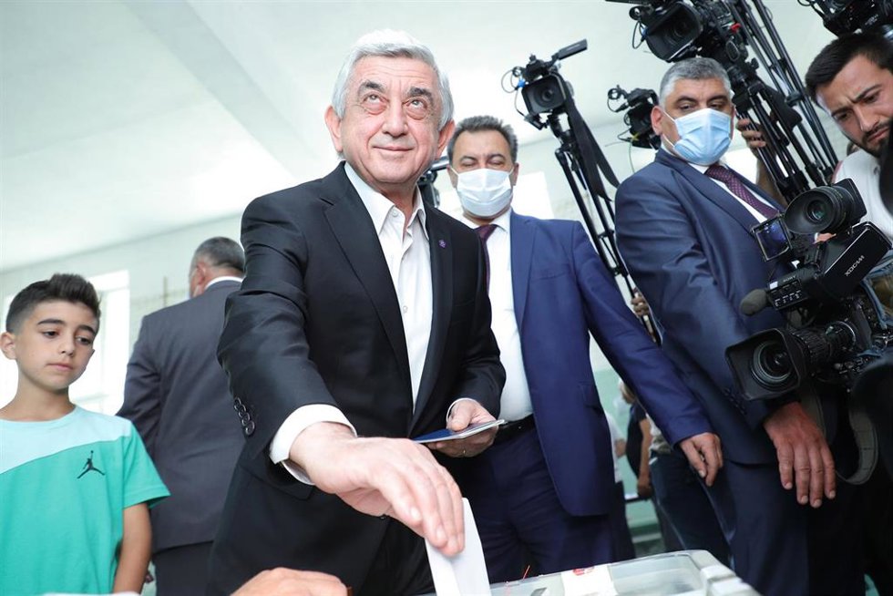 Archivo - Serzh Sargsyan, expresidente de Armenia.