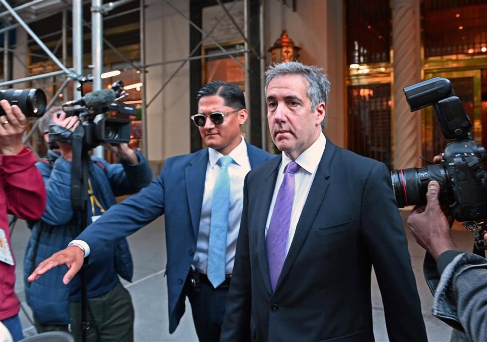 El exabogado personal de Donald Trump, Michael Cohen 