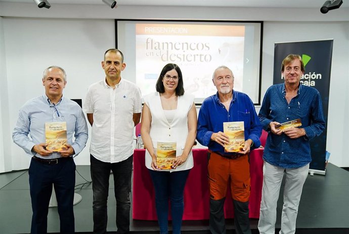 Presentación de 'Flamencos en el desierto'.