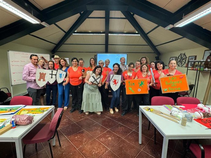 Encuentro con alumnado de uno de los proyectos de Empleo y Formación.