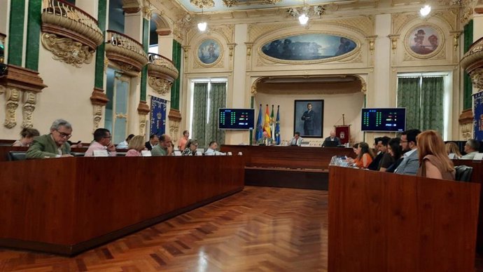 Pleno de la Diputación de Badajoz