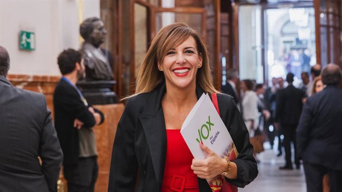 La diputada de Vox por Málaga, Patricia Rueda.