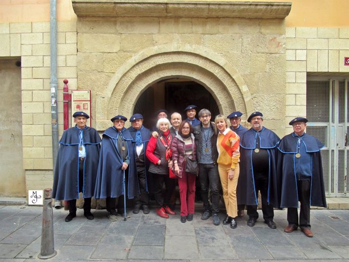 Visita anterior en la ermita de San Gregorio