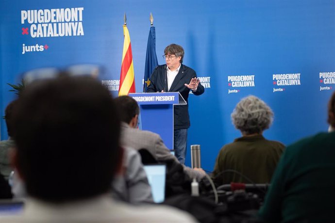 Imagen de archivo del expresidente de la Generalitat de Cataluña, Carles Puigdemont. 