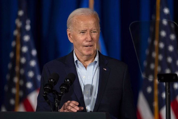 Archivo - 19 March 2024, US, Las Vegas: US President Joe Biden making remarks on his administration's efforts to lower housing costs and increase the housing supply for American families. Photo: Brian Cahn/ZUMA Press Wire/dpa