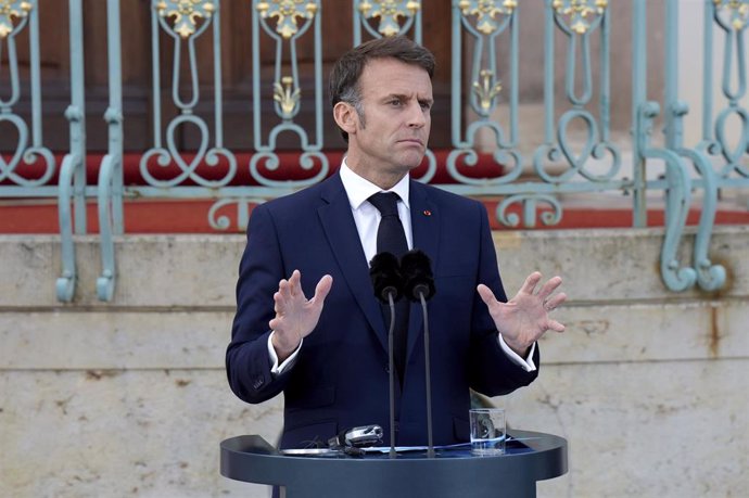 El presidente de Francia, Emmanuel Macron 