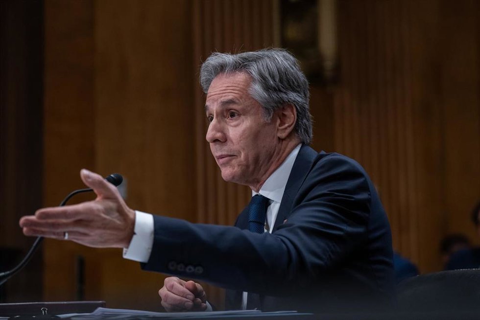 El secretario del Departamento de Estado de Estados Unidos, Antony Blinken.