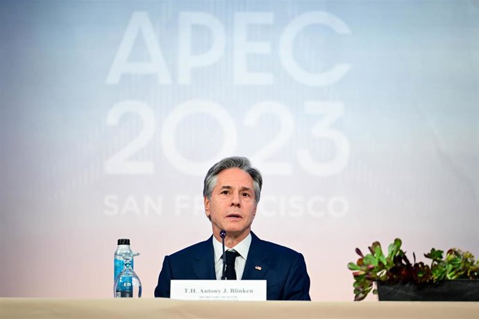 Archivo - El secretario del Departamento de Estado de Estados Unidos, Antony Blinken.