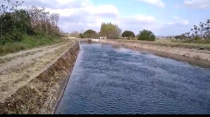 Archivo - Imagen del Canal de Lodosa en La Rioja