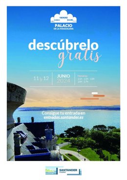 Santander ofrece la posibilidad de visitar de manera gratuita el Palacio de La Magdalena los días 11 y 12 de junio