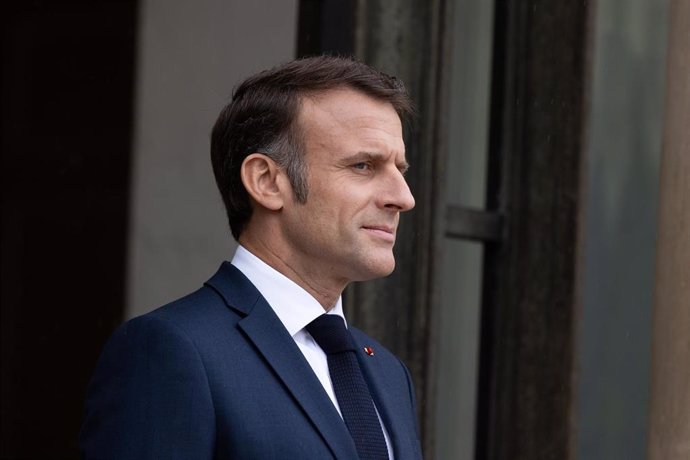 El presidente francés, Emmanuel Macron