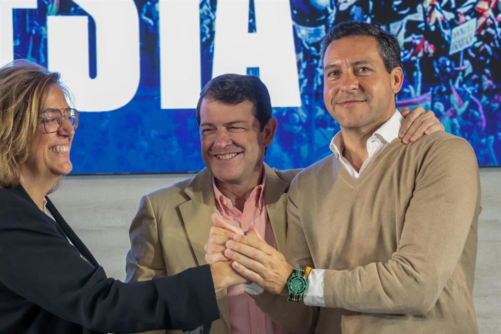 El Candidato Del Partido Popular A Las Elecciones Europeas, Raúl De La Hoz, En Un Acto Del Partido En Palencia