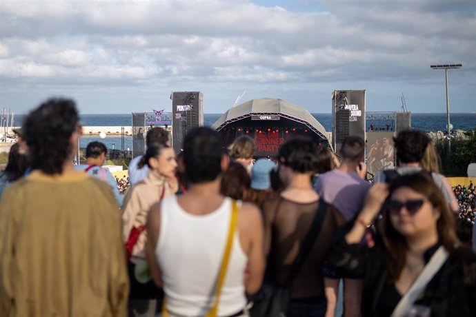 Ambiente durante la segunda jornada del Primavera Sound