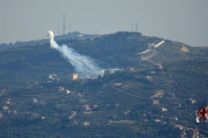 Explosiones en la frontera entre Líbano e Israel