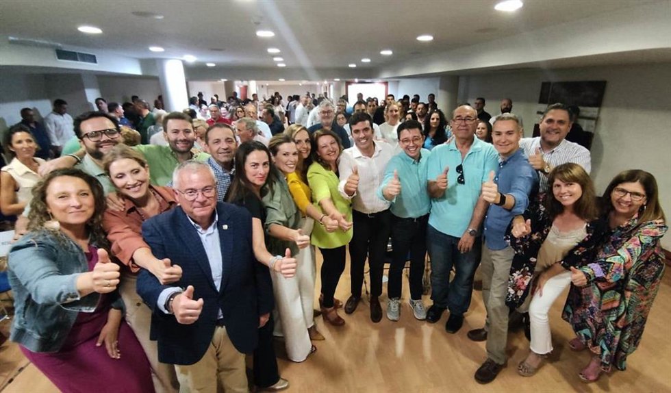 Acto de Carmen Crespo en Mojácar