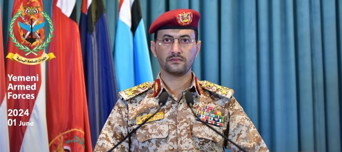 El portavoz de operaciones militares de los rebeldes, Yahya Sari.