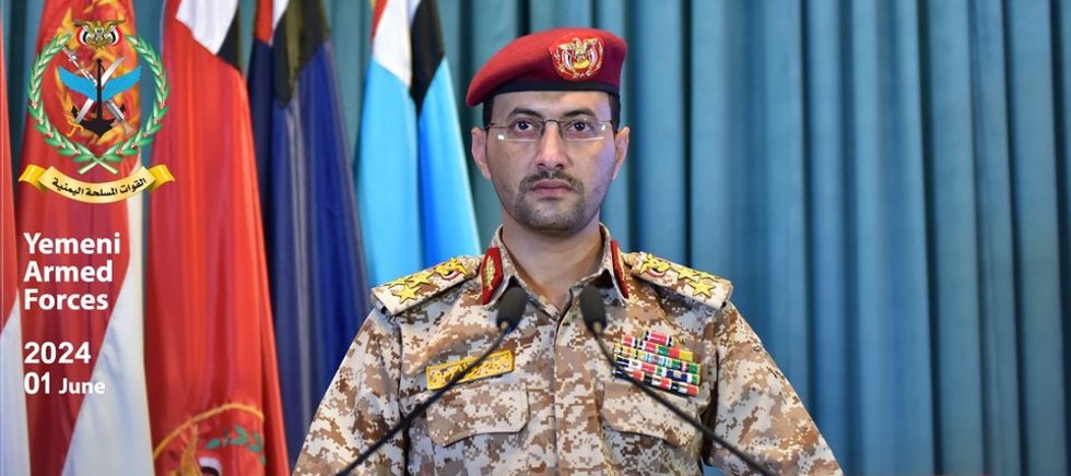 El portavoz de operaciones militares de los rebeldes, Yahya Sari.