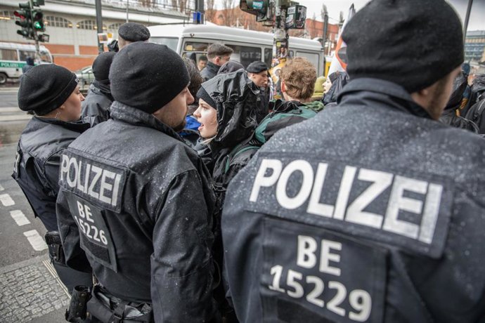 Archivo - Aechivo -  Activistas en Berlín, Alemania.