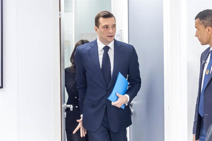 Jordan Bardella, líder de Agrupación Nacional