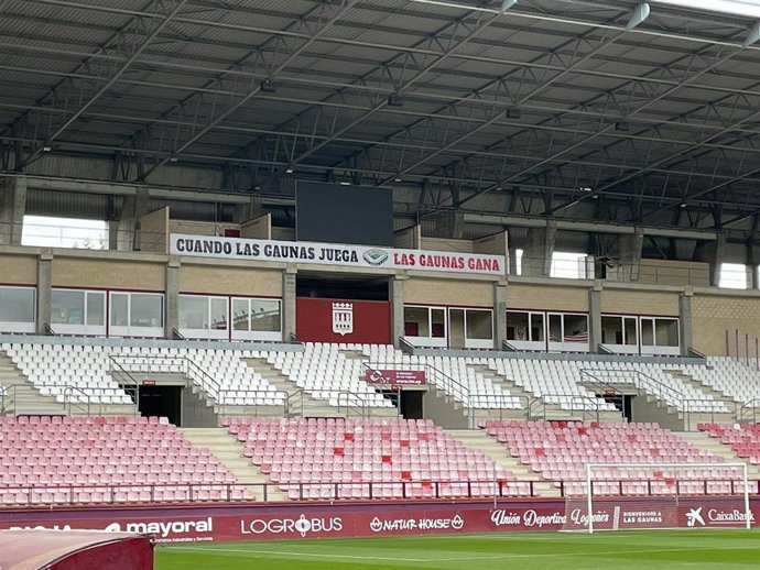 Logroño Deporte se vuelca con la motivación de la afición y el equipo en Las Gaunas de cara al decisivo partido de la U.D. Logroñés para ascender