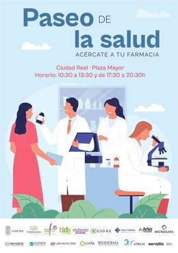 Cartel del proyecto 'Paseo de la Salud'.