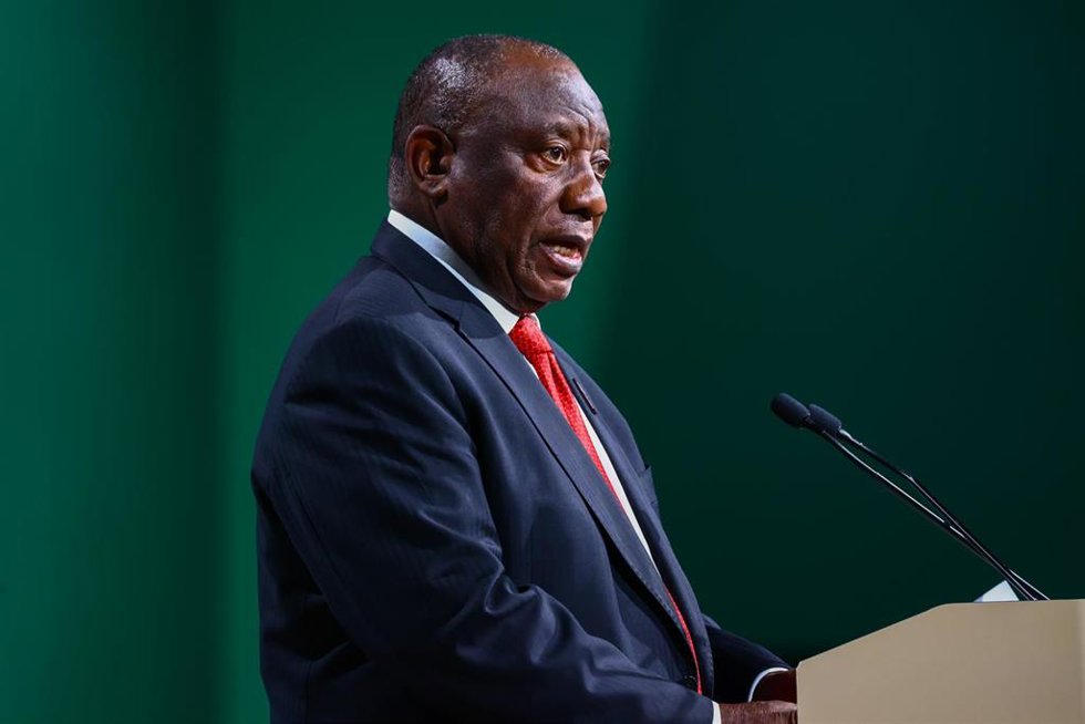 Archivo - El presidente de Sudáfrica, Cyril Ramaphosa 