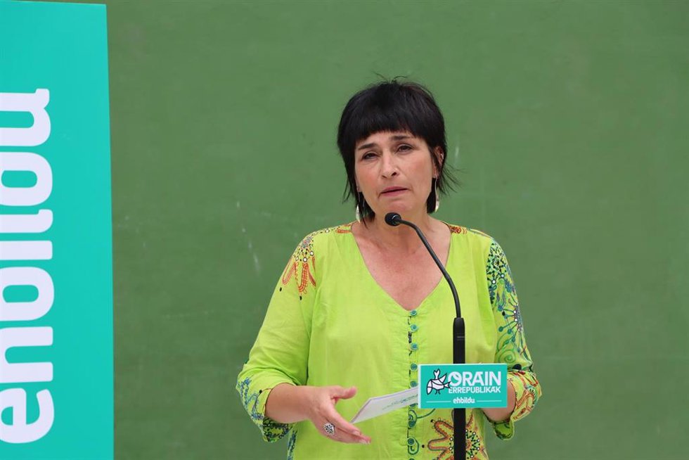 Laura Aznal, portavoz de EH Bildu en el Parlamento de Navarra.