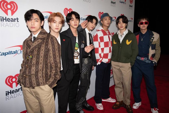 Archivo - El grupo surcoreano BTS
