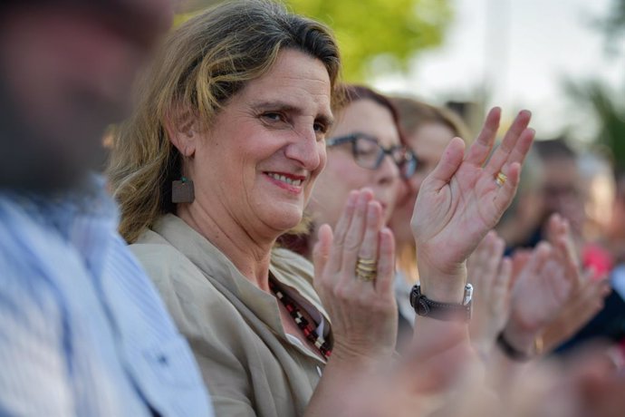 La candidata del PSOE per a les eleccions europees, Teresa Ribera