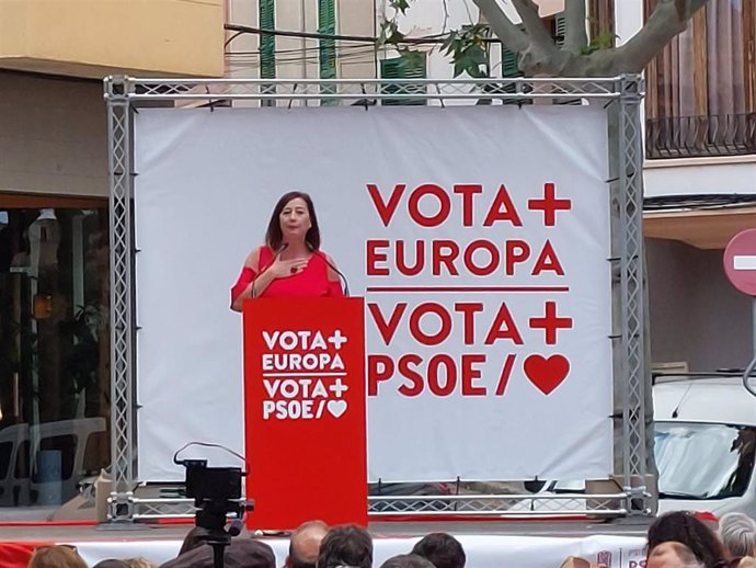 La secretaria general del PSIB-PSOE, Francina Armengol.