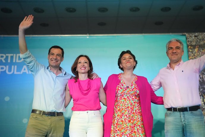 Juanma Moreno en Torremolinos