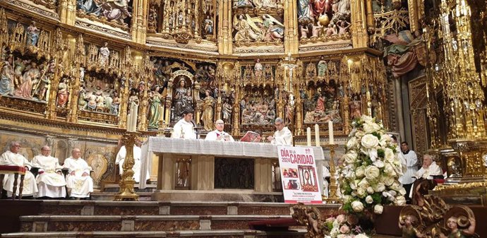 Eucaristía de la Solemnidad del Corpus Christi en la Catedral Primada de Toledo.