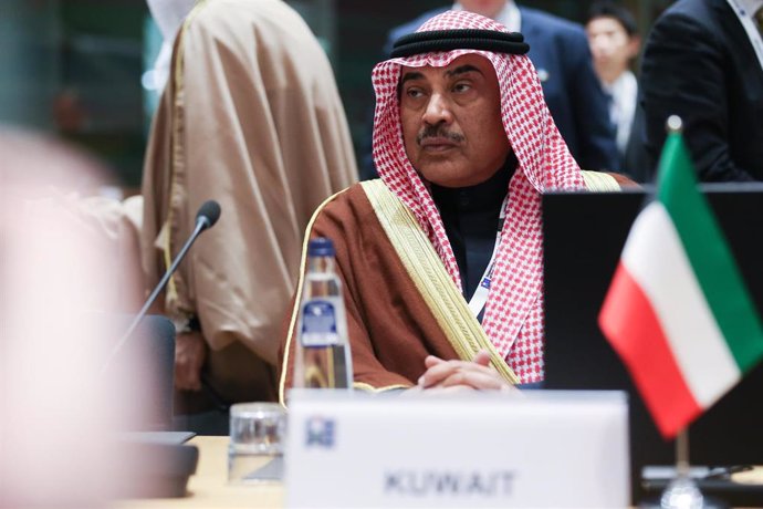 Archivo - El nuevo príncipe heredero de Kuwait, Sabá Jaled al Sabá