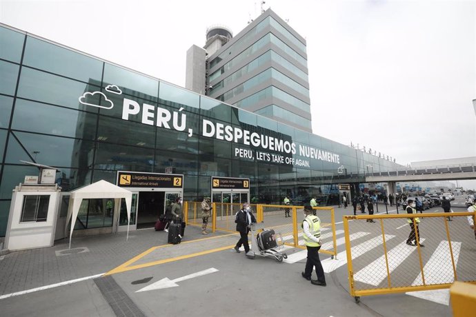 Archivo - Aeropuerto Internacional Jorge Chávez, en Lima, Perú