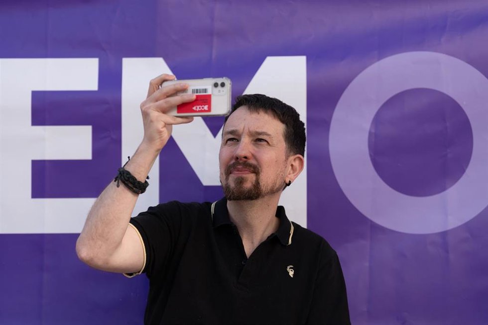 El exvicepresidente del Gobierno Pablo Iglesias