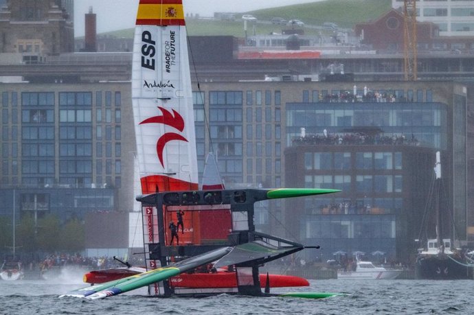 El equipo español de SailGP durante el Gran Premio de Canadá de la Temporada 4