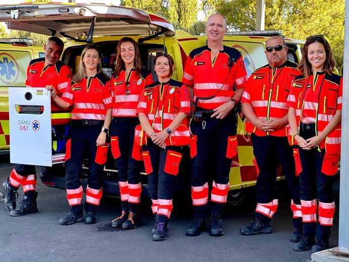 El SAMU 061 cambia su imagen y estrena uniformes nuevos