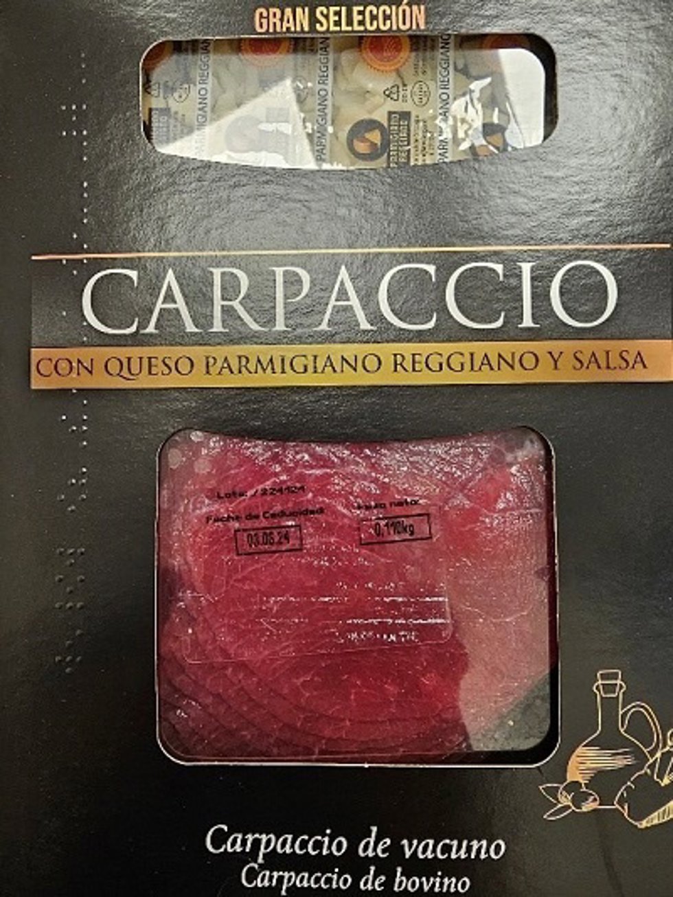 Imagen del producto afectado.