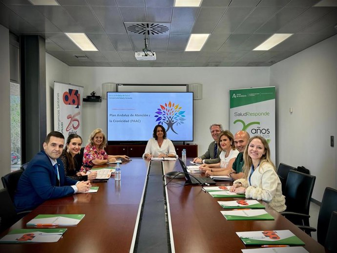 Reunión sobre el Plan Andaluz de Atención a la Cronicidad.