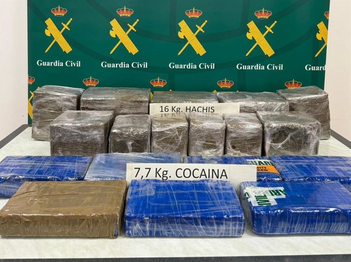 Droga incautada en la operacion Sanlev
