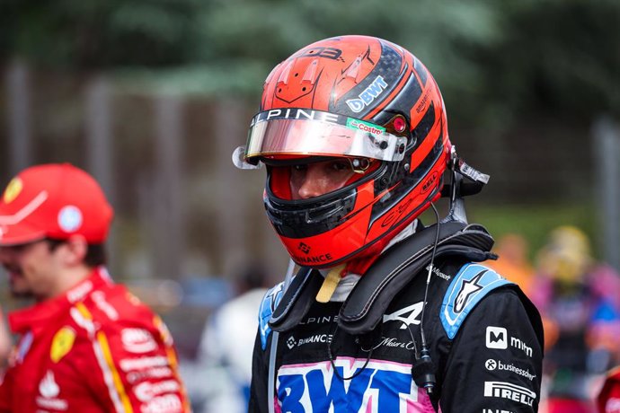 OCON Esteban (fra), Alpine F1 Team A524, portrait during the Formula 1 MSC Cruises Gran Premio del Made in Italy e Dell’Emilia-Romagne 2024, 7th round of the 2024 Formula One World Championship from May 17 to 19, 2024 on the Autodromo Enzo e Dino Ferrari,