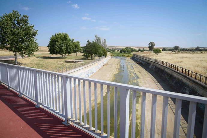 Limpieza en el Albarregas de Mérida