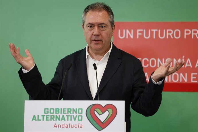 El secretario general del PSOE-A, Juan Espadas, en una foto de archivo.