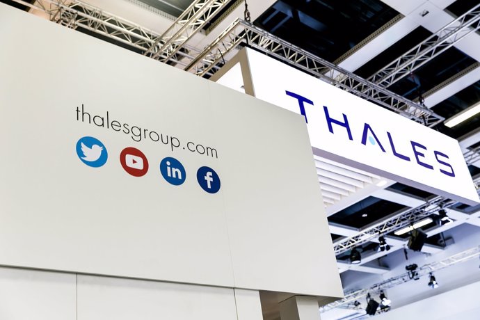 Archivo - Logo de Thales.