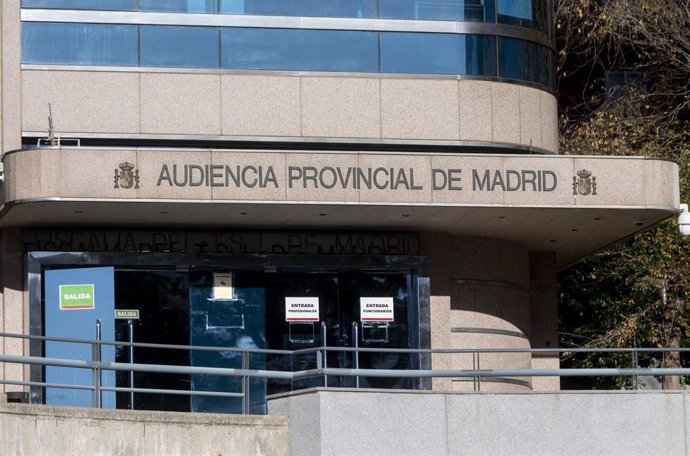 Archivo - Audiencia Provincial de Madrid. 